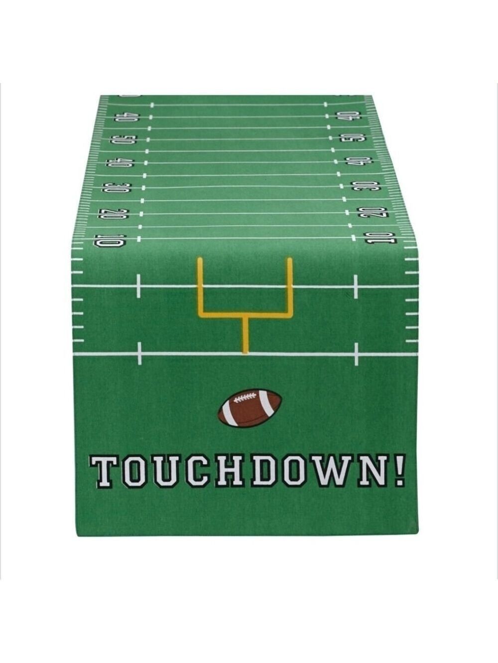 NWOT Design Imports Touchdown Printed Table Runner 14" X 72"